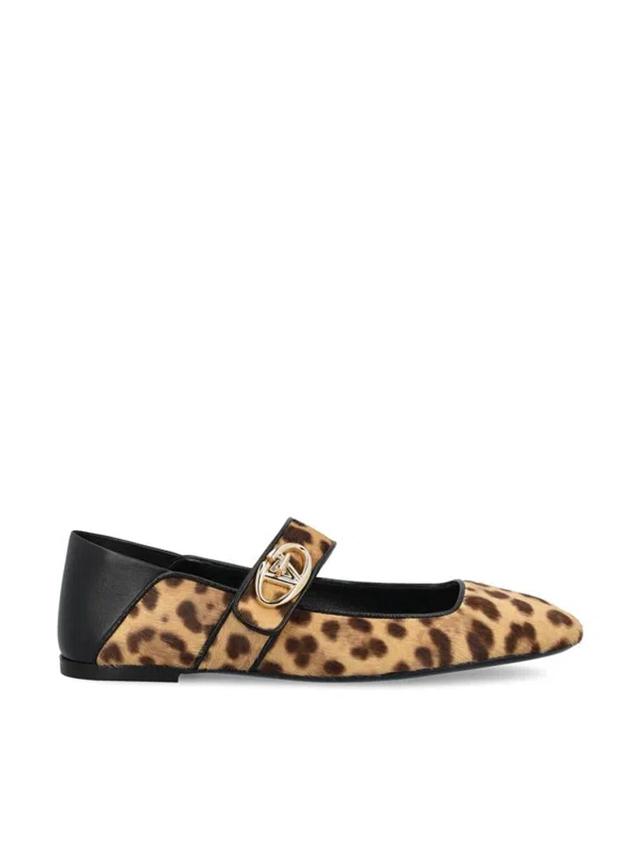 Low Shoes In Leopard/black Product Image