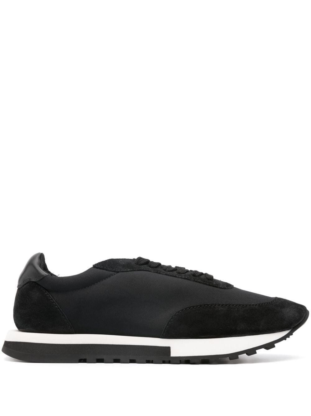 5mm Owen Runner Sneaker Sued In Black/black Product Image