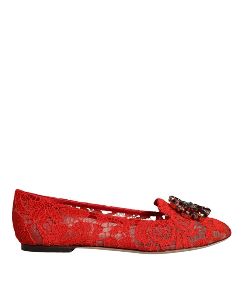 DOLCE & GABBANA Loafers In Coral Product Image