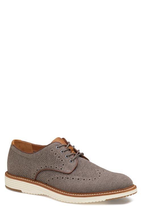 Johnston & Murphy Upton Knit Wing Tip Knit) Men's Shoes Product Image