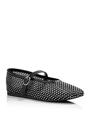 Aqua Womens Goldi Buckled Ballet Flats - Exclusive Product Image