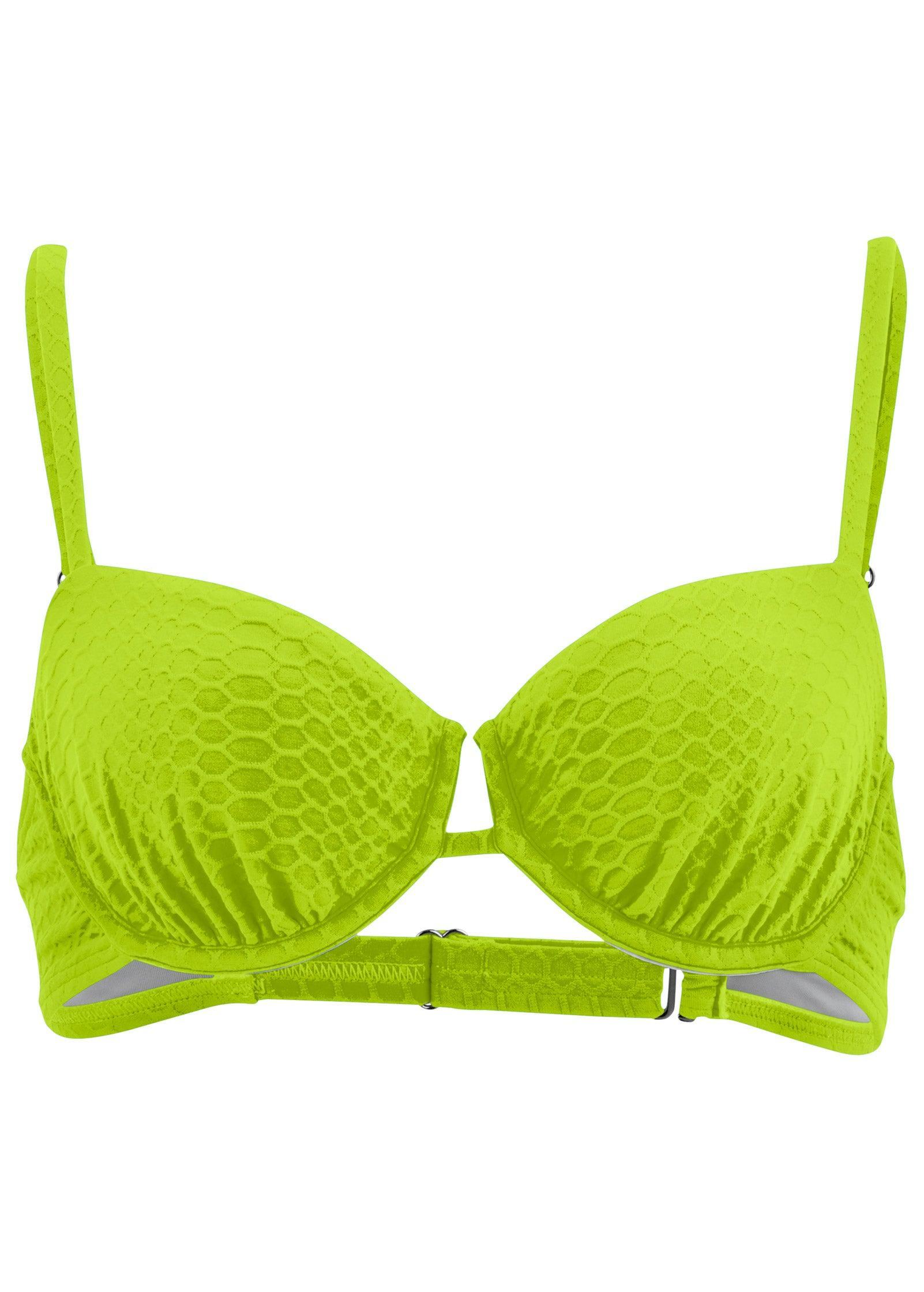 Mermaid Underwire Top - Lime Product Image