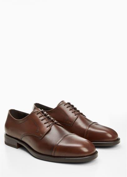 MANGO MAN suit shoes leatherMen Product Image