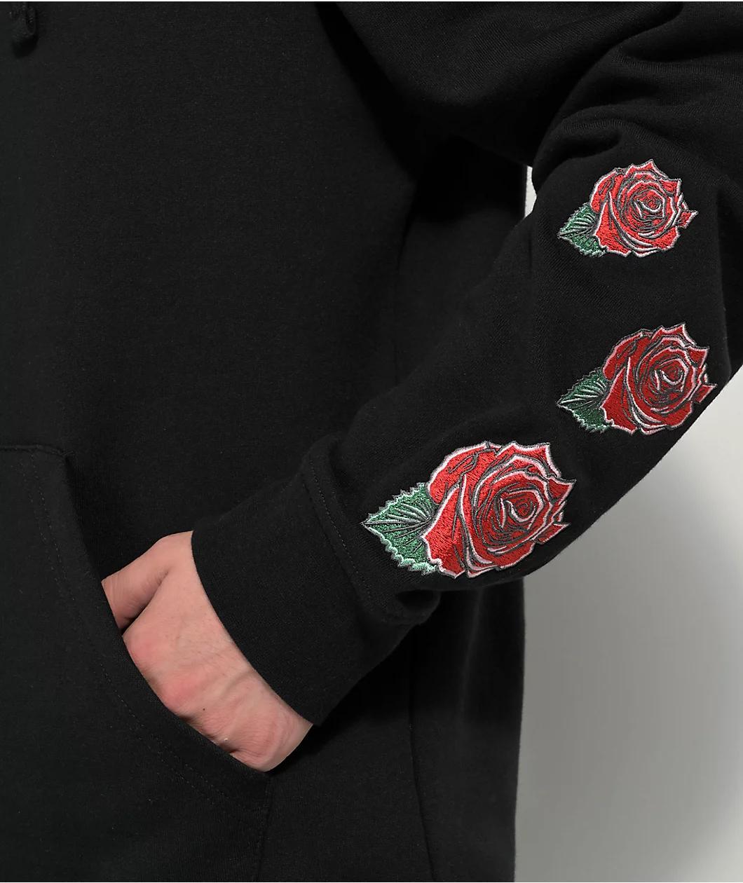 DGK Guadalupe Embroidered Black Hoodie Product Image