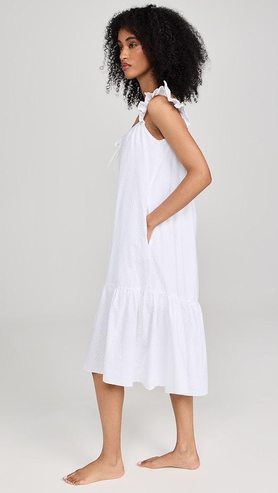 Petite Plume Women's Swiss Dots Nightgown | Shopbop Product Image