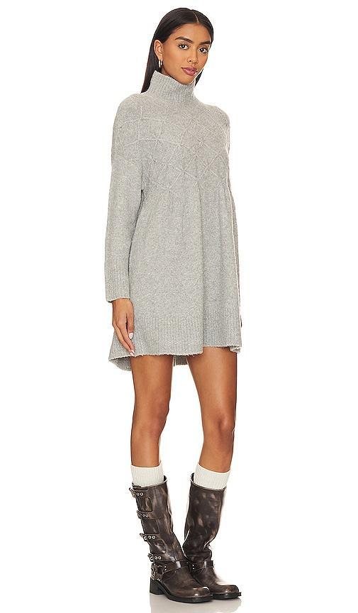 Free People Jaci Long Sleeve Mock Neck Sweater Dress Product Image