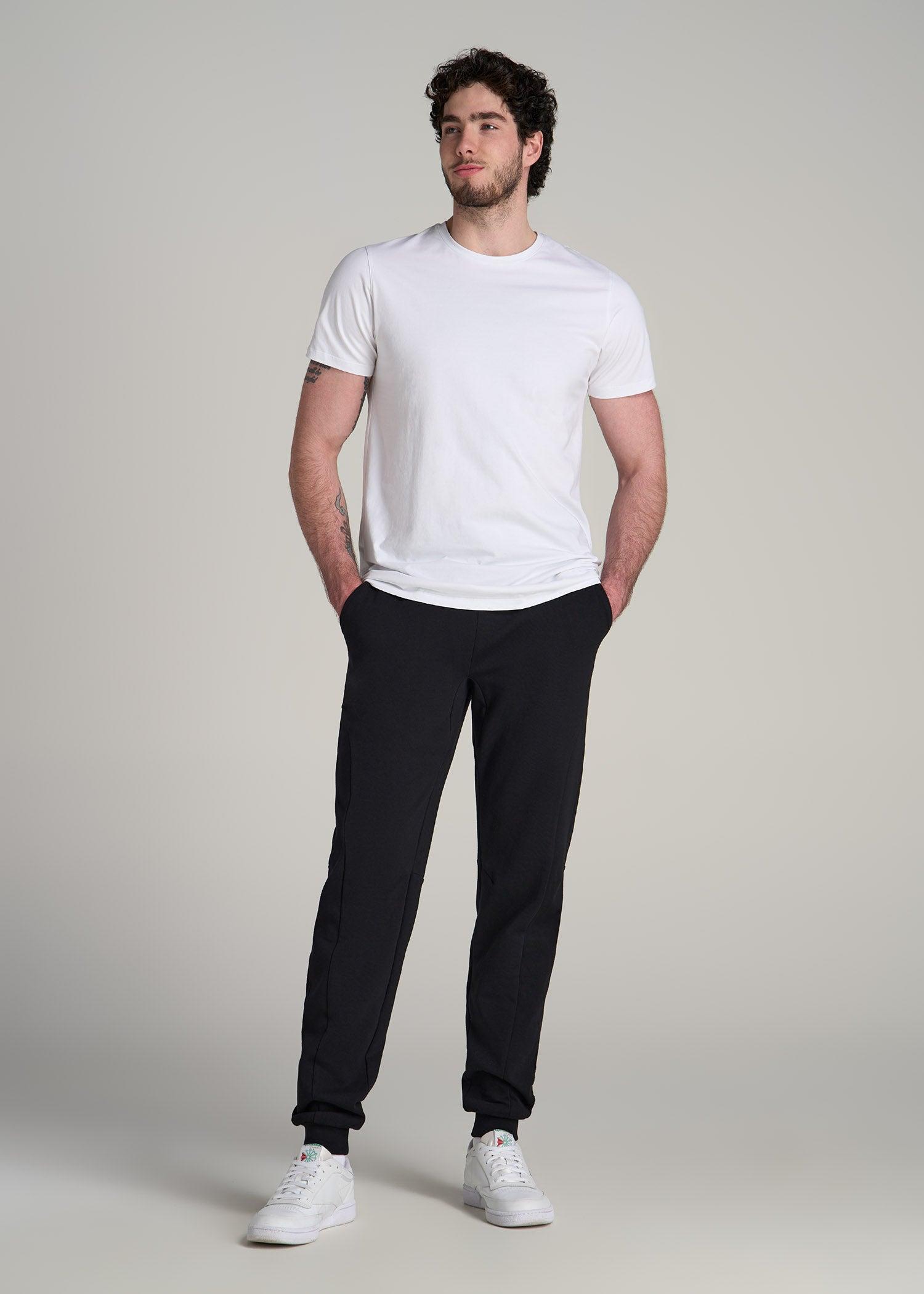 Tall Men's Utility Joggers in Black Product Image