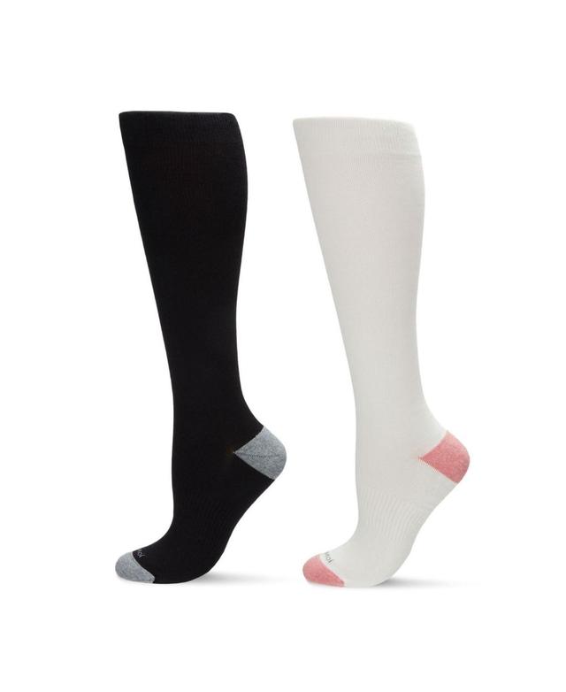 MeMoi Womens 2 Pack Sock Set - Stripe Pink Product Image