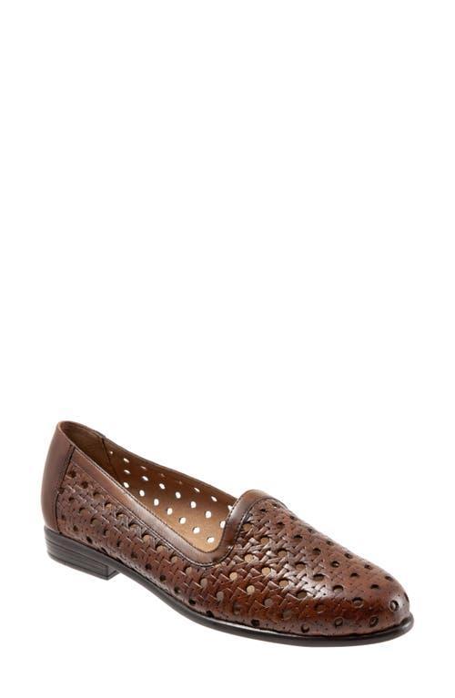 Trotters Liz Woven Leather Loafers Product Image