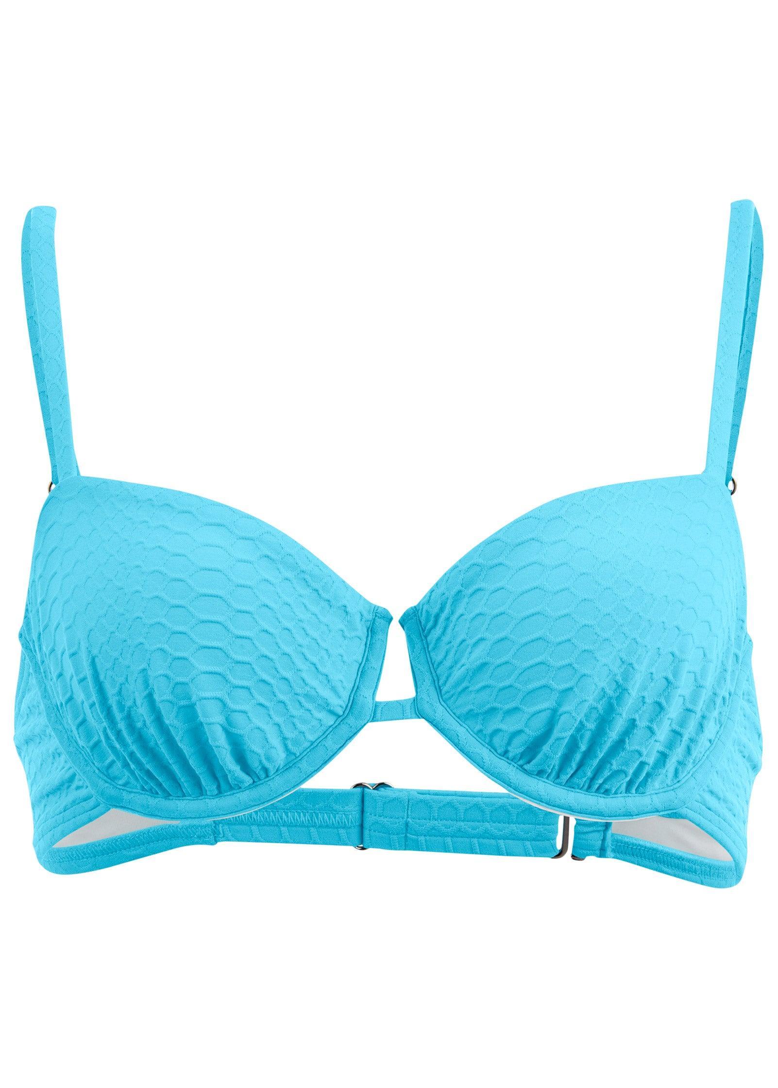 Mermaid Underwire Top - Aqua Product Image