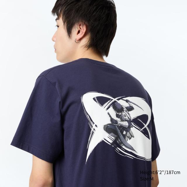 Kaiju No.8 Ut (Short-Sleeve Graphic T-Shirt) Navy 2XL UNIQLO US Product Image