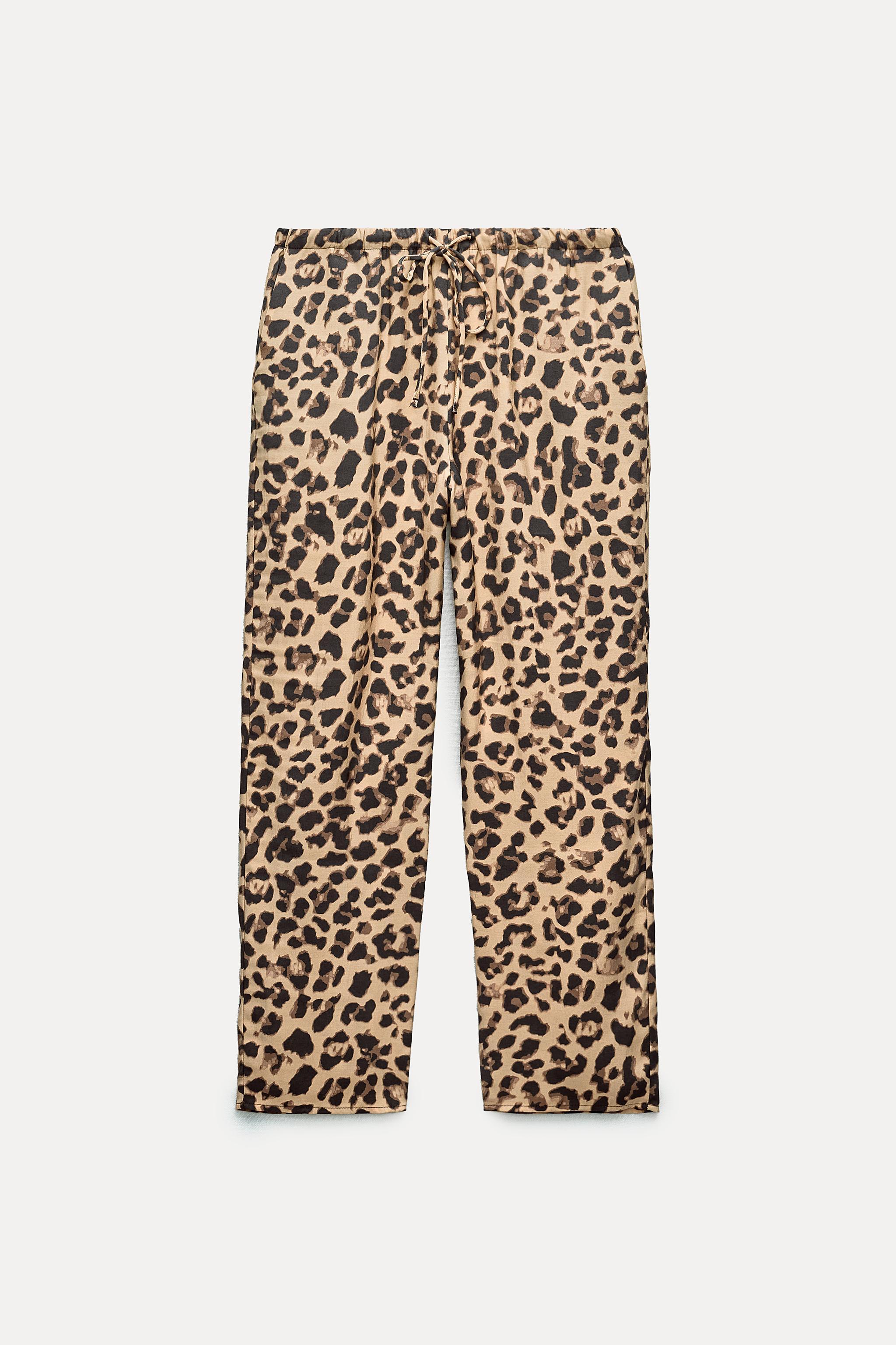 ANIMAL PRINT PANTS Product Image