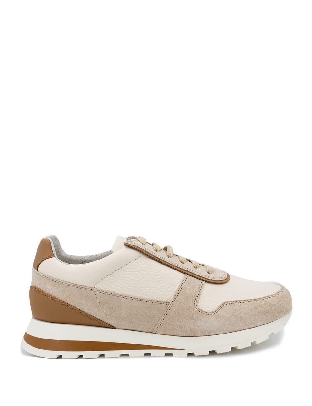 BRUNELLO CUCINELLI Sneakers In Beige Product Image