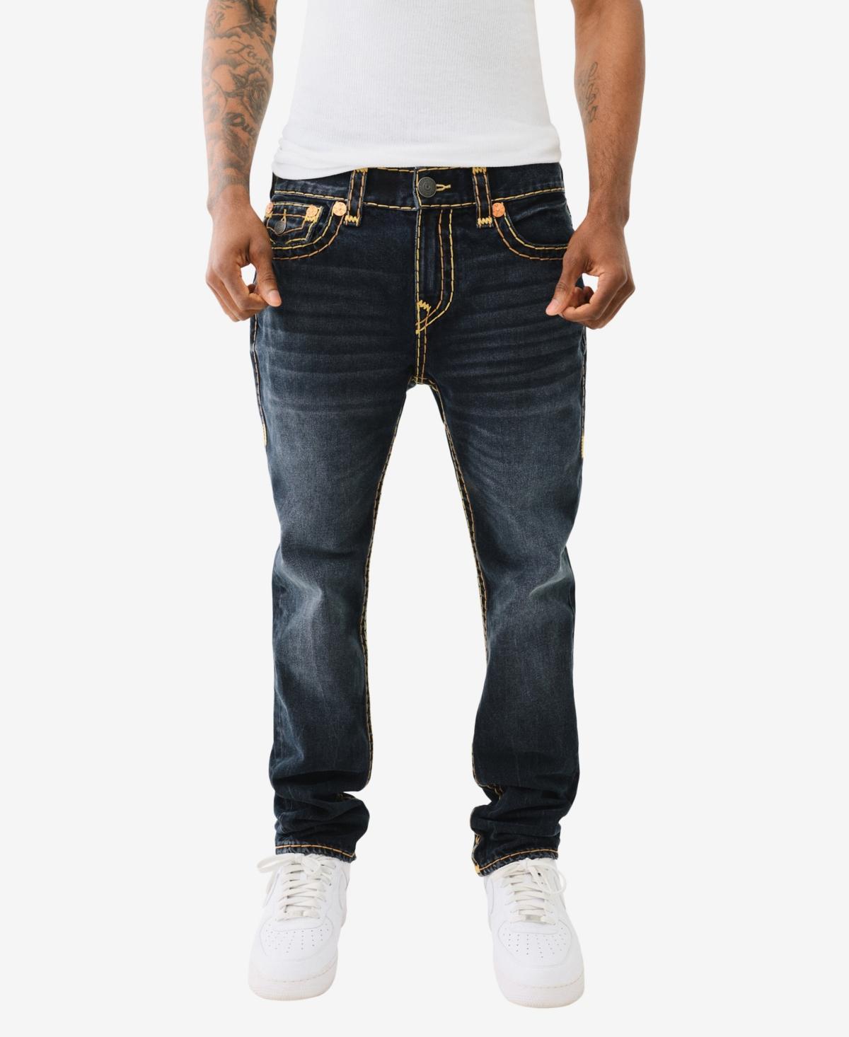 True Religion Mens Rocco Skinny Super T Flap Jeans Product Image