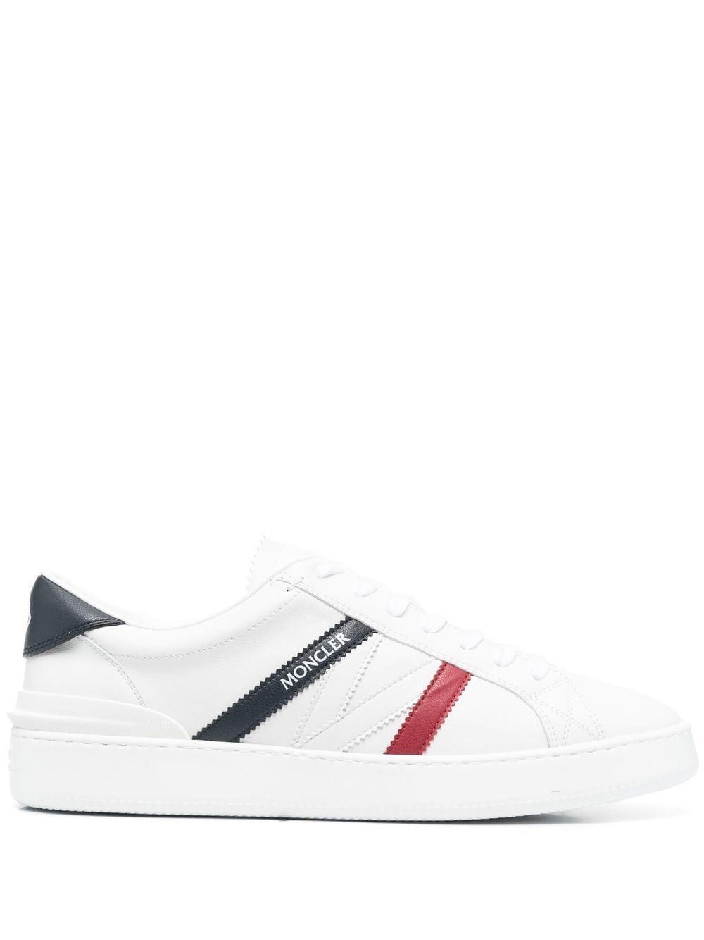 MONCLER Monaco Sneaker In White Product Image