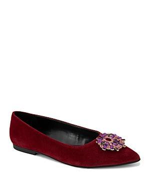 Kenneth Cole Womens Gaya Starburst Pointed Toe Flats Product Image