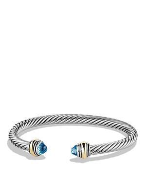 Womens Classic Cable Bracelet In Sterling Silver Product Image