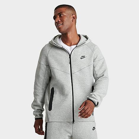 Nike Mens Nike Tech Fleece Full-Zip Hoodie - Mens Black/Black Product Image