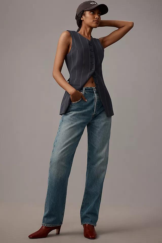 Citizens of Humanity Baretta High-Rise Relaxed Straight-Leg Jeans Product Image