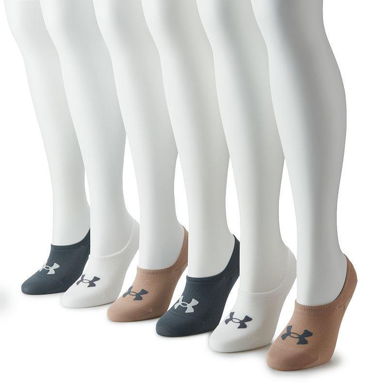 Womens Under Armour 6-Pack Breathe Lite Ultra Low Socks Product Image