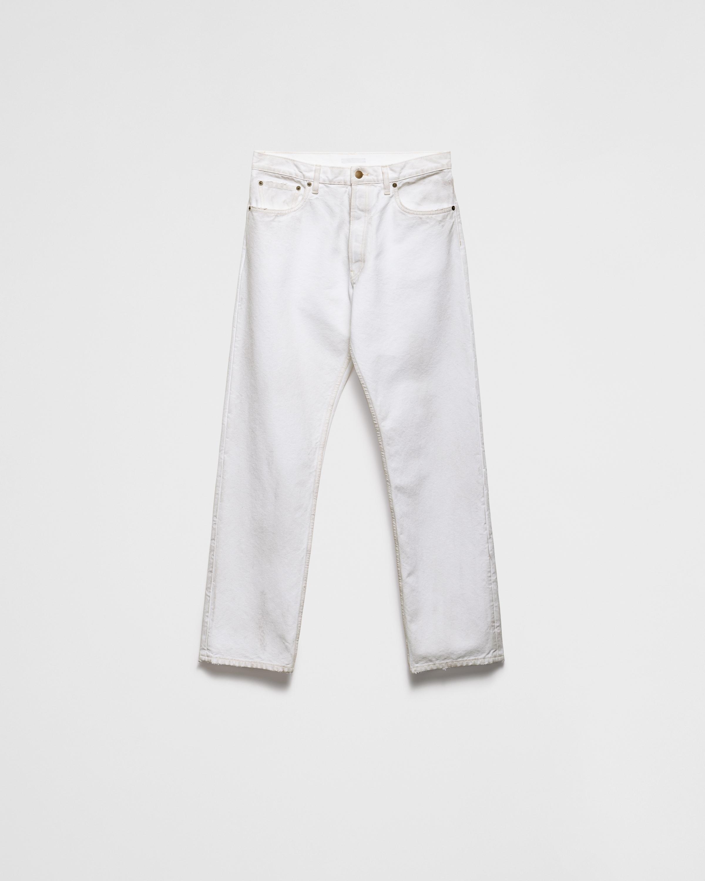 Five-pocket canvas pants Product Image