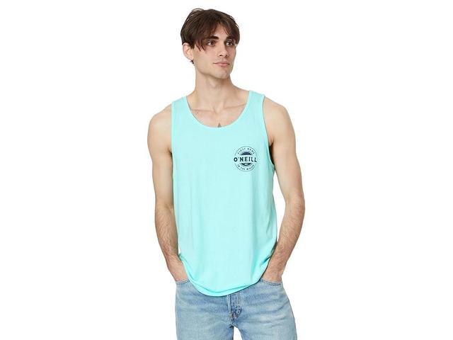 O'Neill Coin Flip Tank (Turquoise) Men's Clothing Product Image