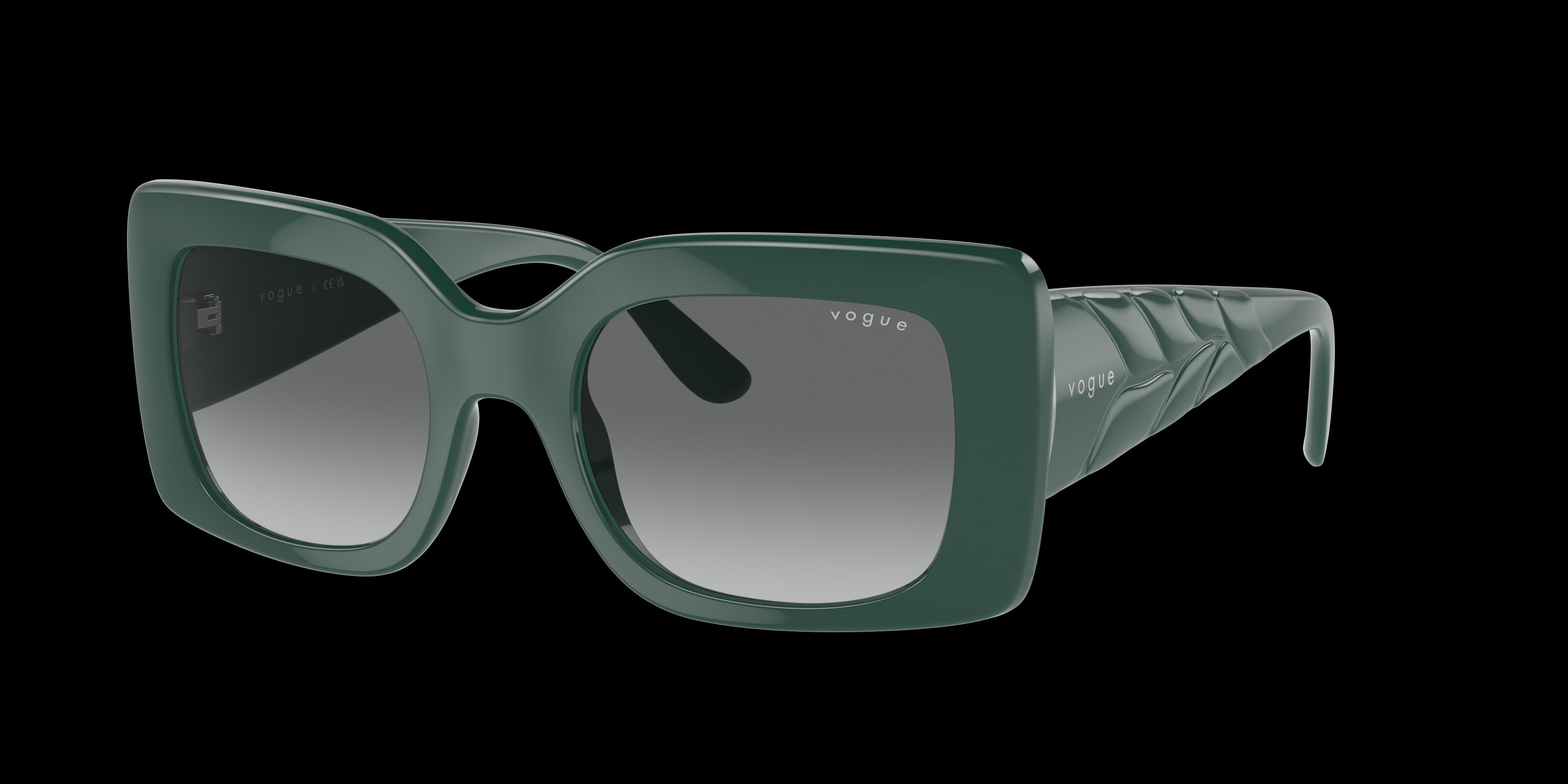 VOGUE 52mm Gradient Rectangular Sunglasses Product Image