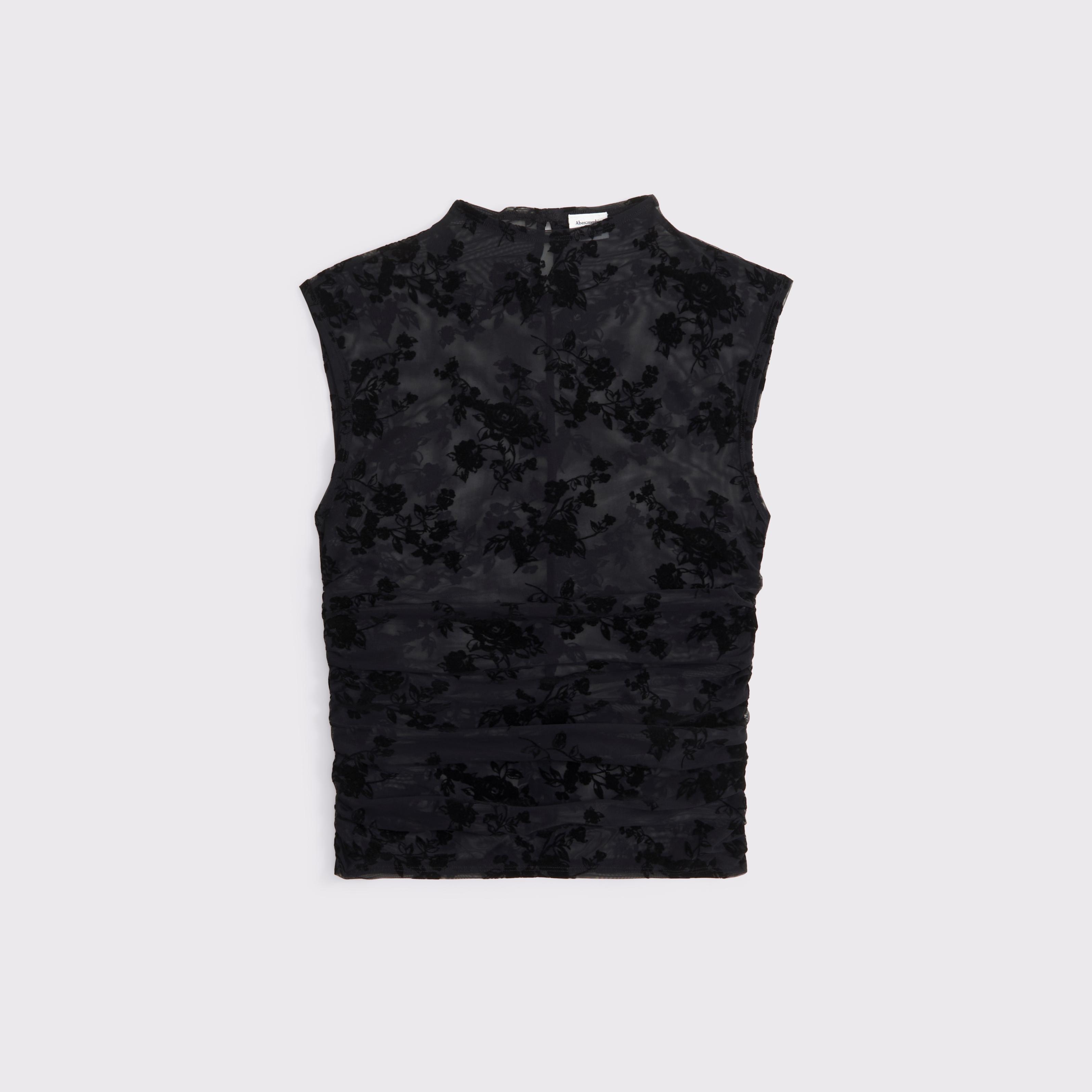 The A&F Paloma Mesh Top Product Image