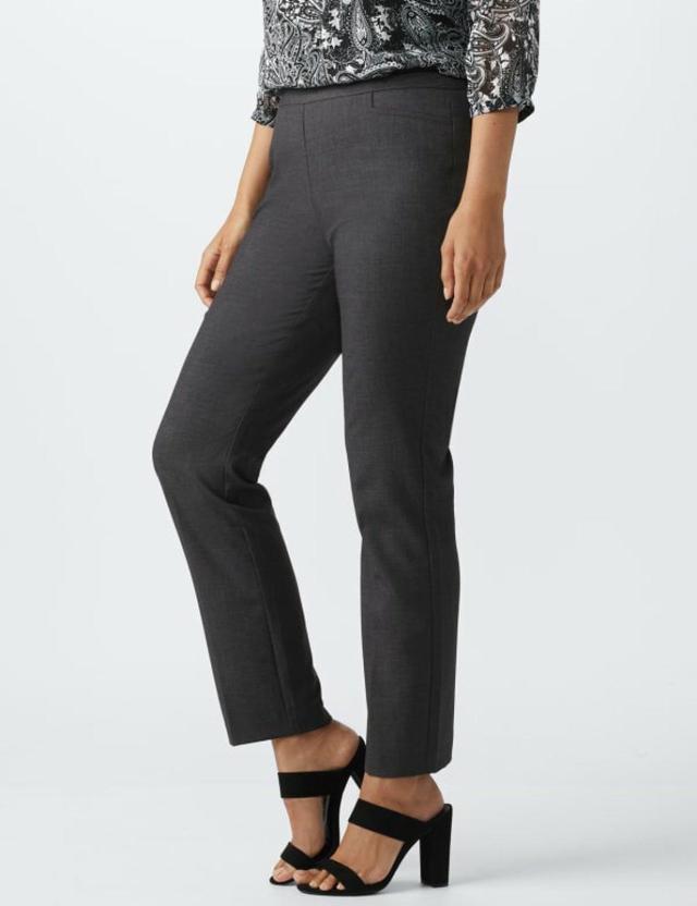 Roz & Ali Secret Agent Comfort Pull On Tummy Control Pant With L Pockets- Average Pant Length Product Image