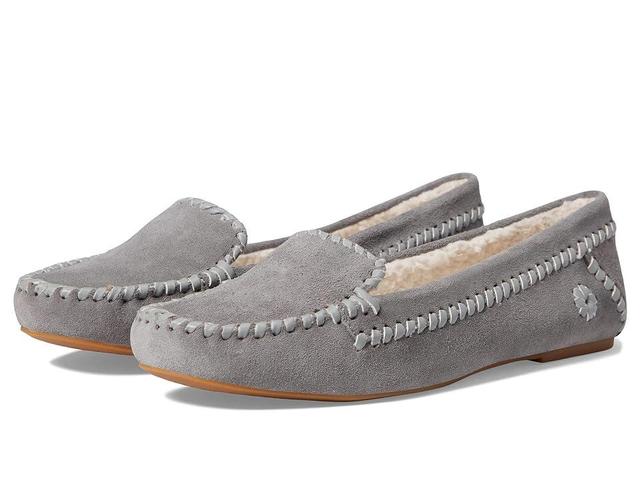 Jack Rogers Millie Moccasins Sherpa (Dark Grey/Dark Grey) Women's Shoes Product Image