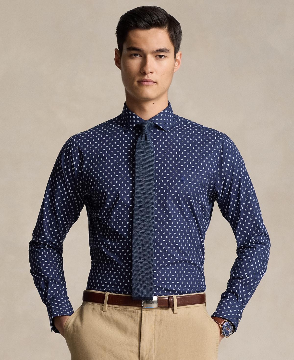 Polo Ralph Lauren Mens Classic-Fit Stretch Poplin Shirt Product Image