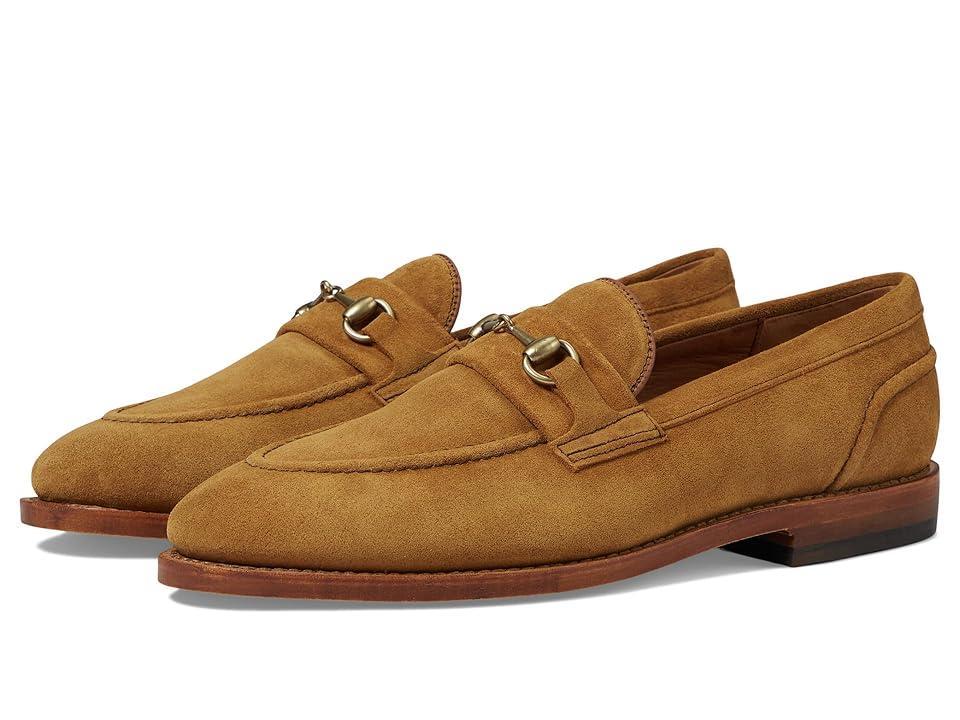 Allen Edmonds Randolphbit Penny Loafers (Wheat Suede) Men's Lace Up Wing Tip Shoes Product Image