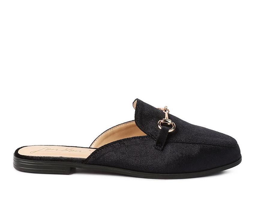 Women's London Rag Velvet Mules Product Image