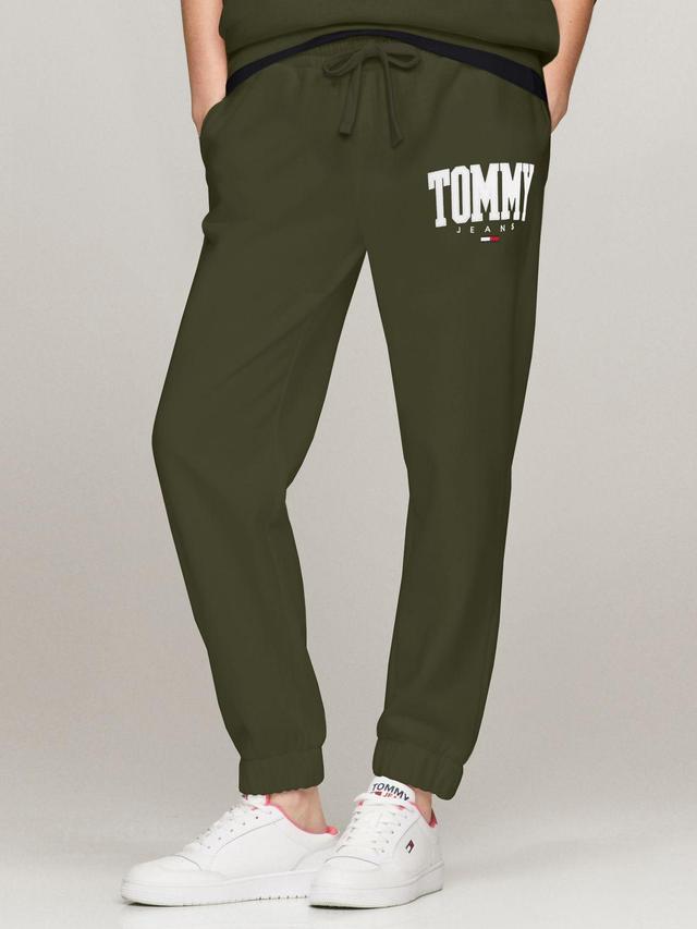 Tommy Hilfiger Women's Embroidered Varsity Logo Sweatpant Product Image