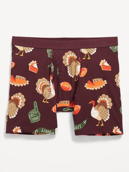 Printed Boxer Briefs -- 6.25-inch inseam Product Image