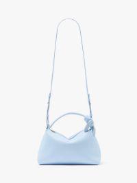 JWA CORNER BAG - LEATHER TOP HANDLE BAG in blue | JW Anderson US  Product Image