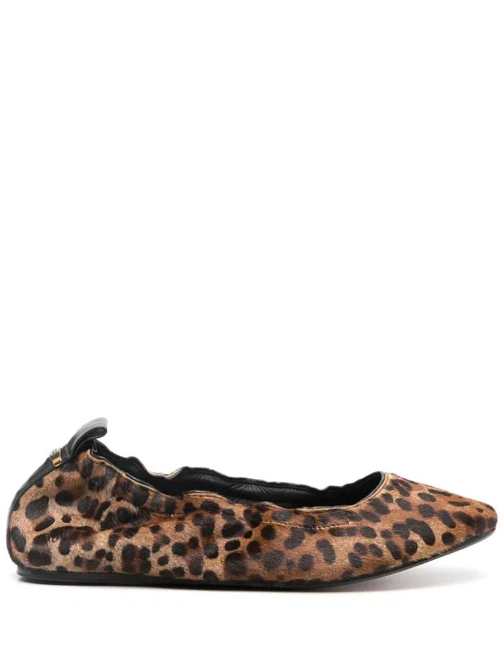 ISABEL MARANT Leopard-print Ballerina Shoes In Leopard Print Product Image