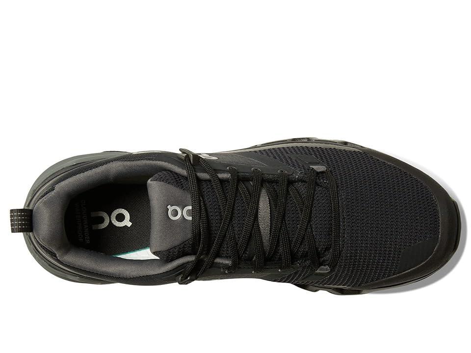 On Cloudwander Waterproof (Black/Eclipse) Women's Shoes Product Image