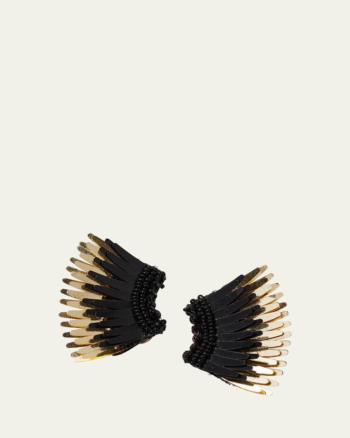 Mignonne Gavigan Mini Madeline Gold Statement Stud Earrings Product Image