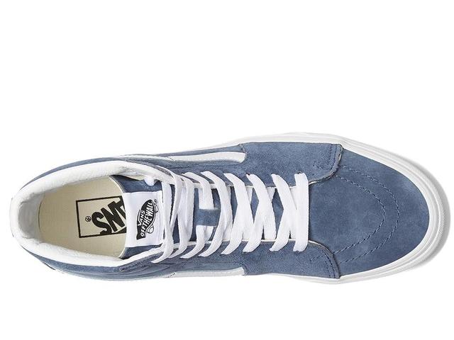 Vans Sk8-Hi(r) (Pig Suede Vintage Indigo) Women's Shoes Product Image