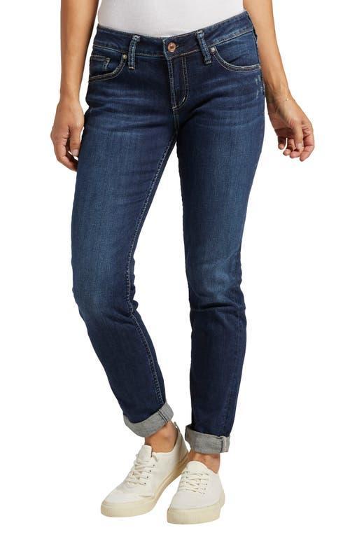 Silver Jeans Co. Boyfriend Ankle Straight Leg Jeans Product Image