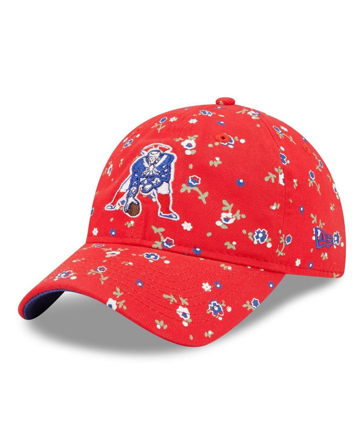 Womens New Era New England Patriots Floral 9TWENTY Adjustable Hat Product Image