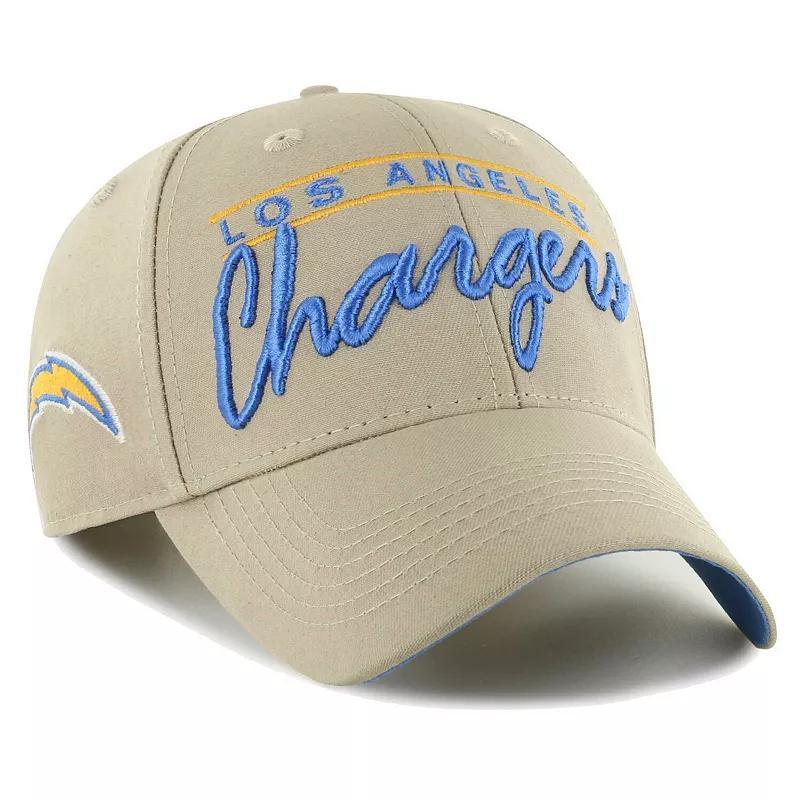 Mens 47 Khaki Los Angeles Chargers Atwood MVP Adjustable Hat Product Image