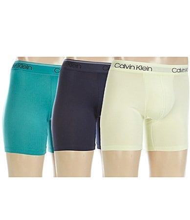 Calvin Klein 3-Pack Low Rise Microfiber Stretch Boxer Briefs Product Image