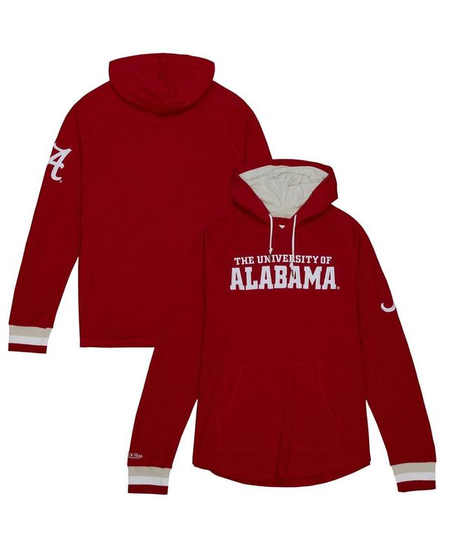 Mens Mitchell & Ness Crimson Alabama Crimson Tide Legendary Raglan Pullover Hoodie Product Image