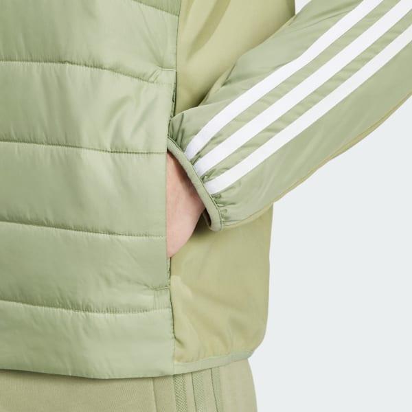 Essentials 3-Stripes Insulated Hooded Hybrid Jacket Product Image