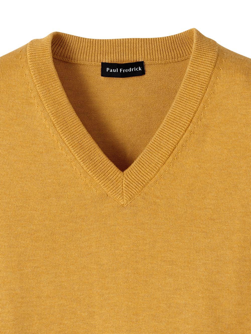 Supima Cotton Vest - Mustard Product Image