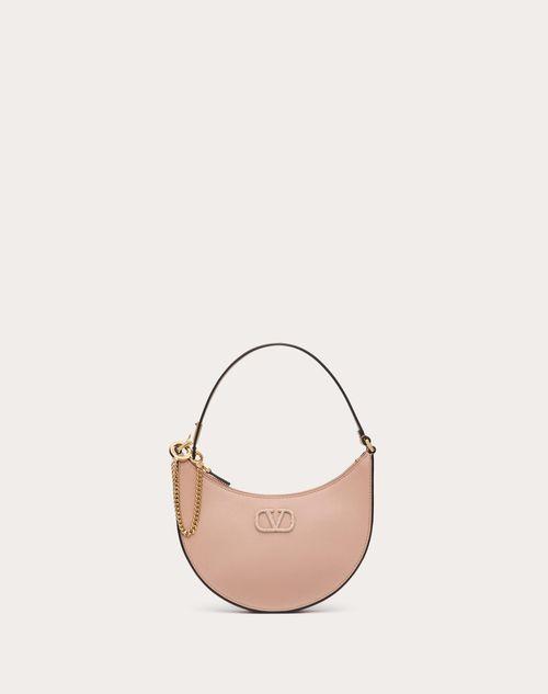 VLOGO SIGNATURE CALFSKIN HOBO MINI BAG WITH JEWEL LOGO Product Image