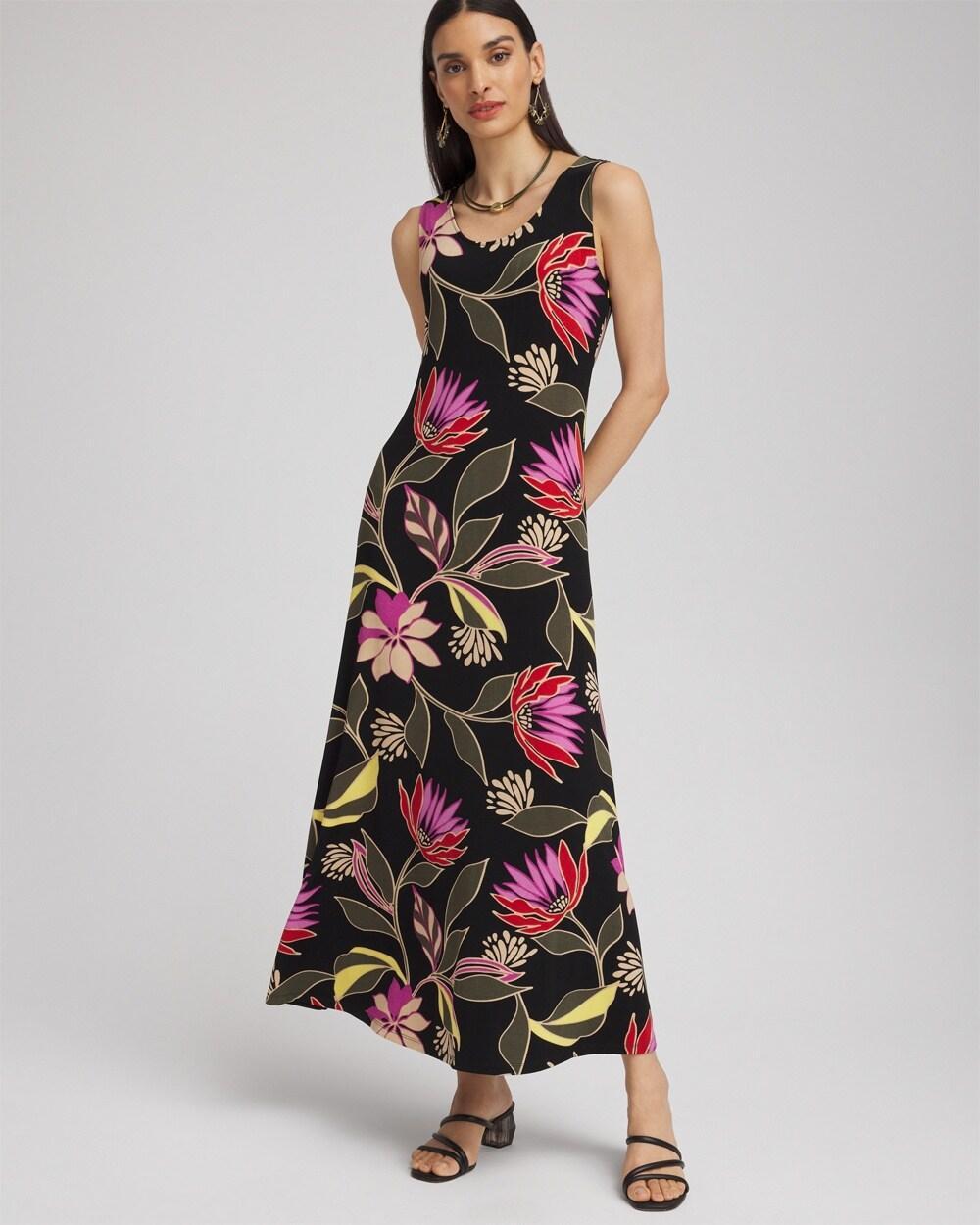 Women's Travelers Floral Tank Dress Product Image