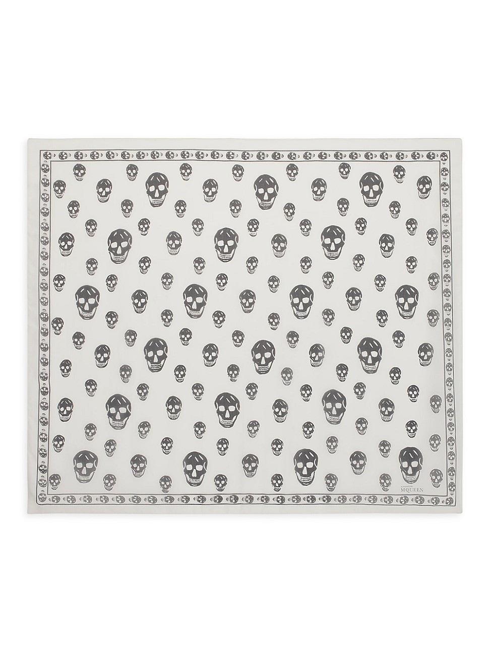 Alexander McQueen Skull Silk Scarf Product Image